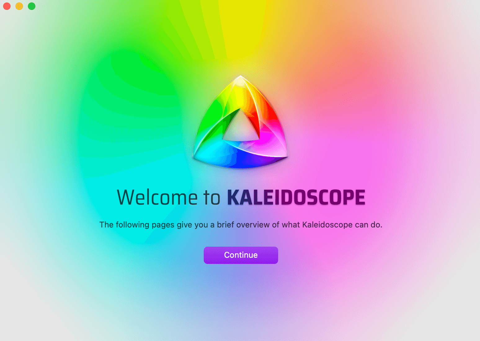 Kaleidoscope for Mac v5.1.2 英文激活版 图片和文本差异比较工具插图1